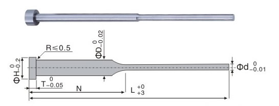 SKD61双托顶针